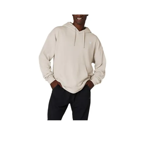 Asics RELAX PULL OVER Толстовка Мужская Овсяный