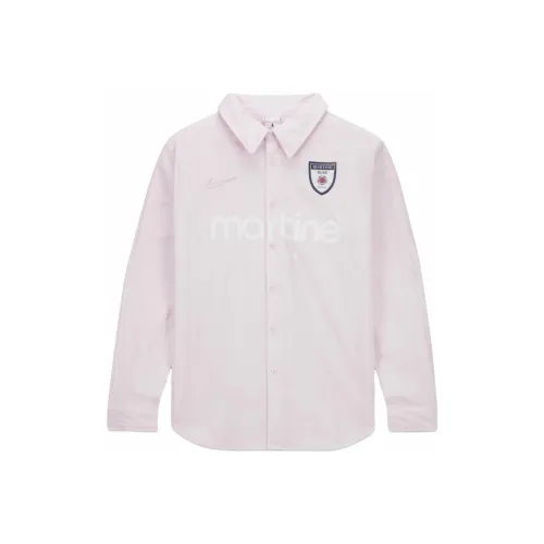 nike x MARTINE ROSE nike X MARTINE ROSE SS23 Co Branded Series Рубашка Мужская Розовая