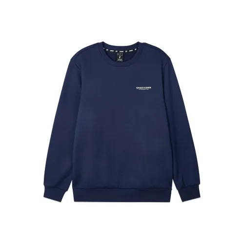 Свитшот Skechers Sports Alliance Series Мужской Морской Синий