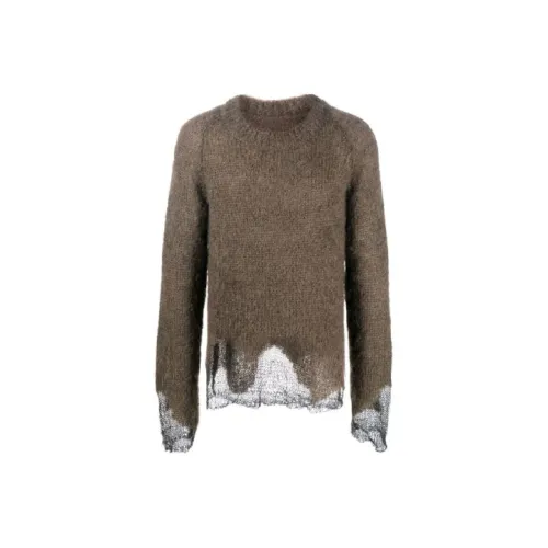 Maison Margiela Зеленые Мужские Свитера