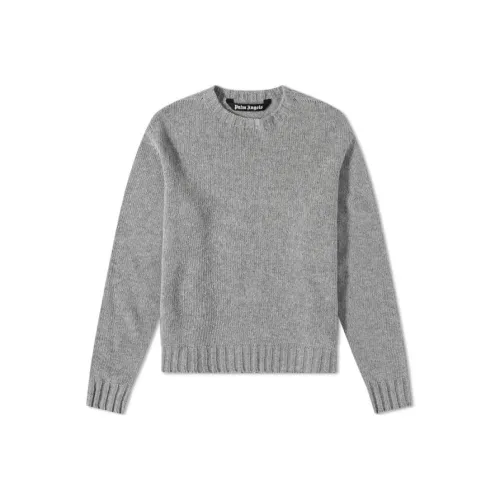 PALM ANGELS Серые Мужские Свитера