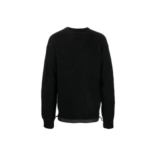 Sacai совместный бренд Черные мужские свитеры