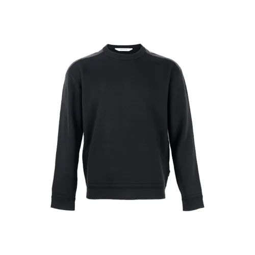 Ermenegildo Zegna Черные Мужские Свитера