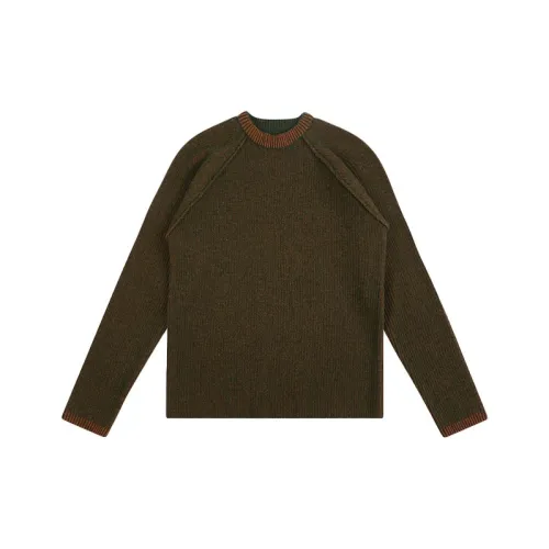 ADER ERROR Оранжево-красный Унисекс Свитеры