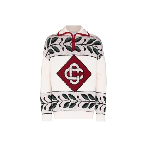 CASABLANCA FW21 Свитер Мужской Белый