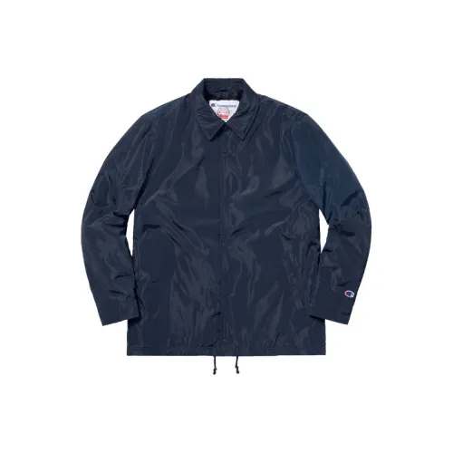 Supreme FW18 Куртка Унисекс Морской Синий