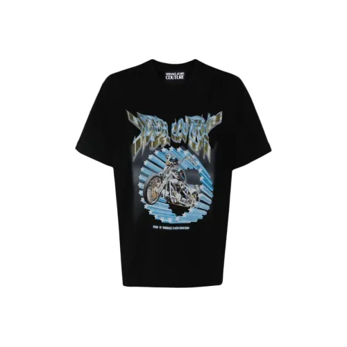 VERSACE JEANS COUTURE Рубашка Мужская Черная