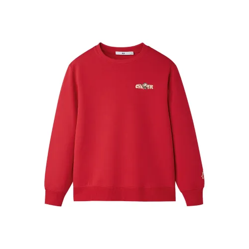 HLA Red 03 Men's Sweatshirts HLA Красный 03 Мужские Толстовки