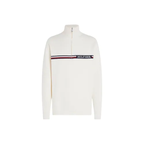 Tommy Hilfiger Белые Мужские Свитера