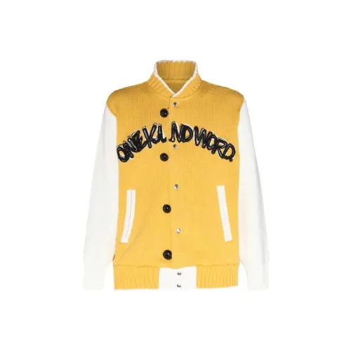Sacai Желтые Мужские Свитера