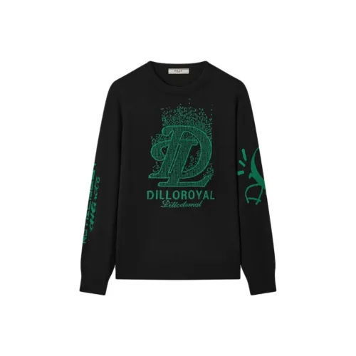 DILLO Черные Мужские Свитера