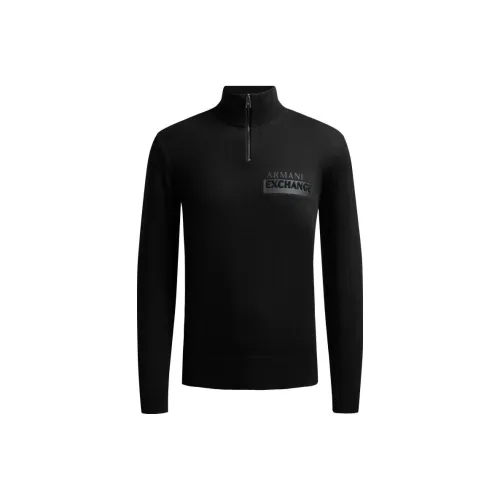 ARMANI EXCHANGEAE FW22 Трикотаж Мужской Черный