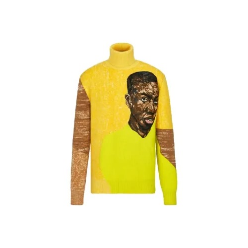 DIOR SS21 Трикотаж Мужской Желтый