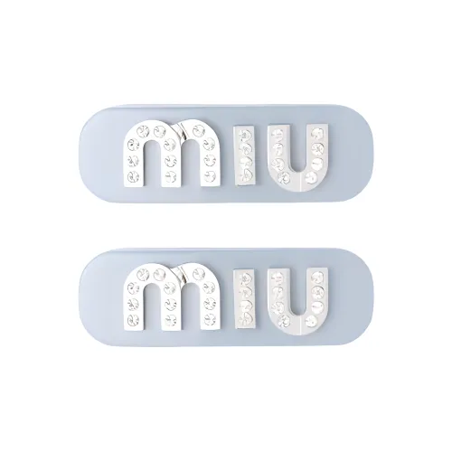 MIU MIU Заколки для волос Женские Синие