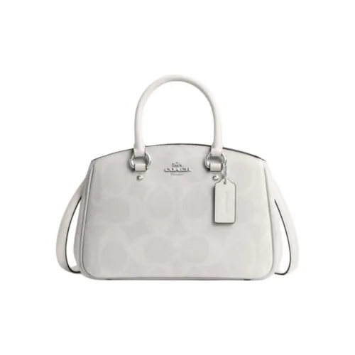 COACH Carryall Искусственная кожа Сумка Маленькая Женская Белая