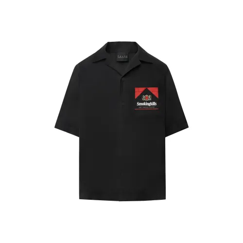 False Perception Рубашка Унисекс Черная