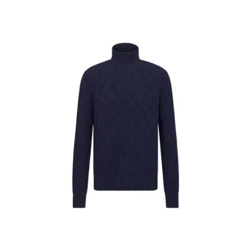 DIOR SS23 Трикотаж Мужской Морской Синий