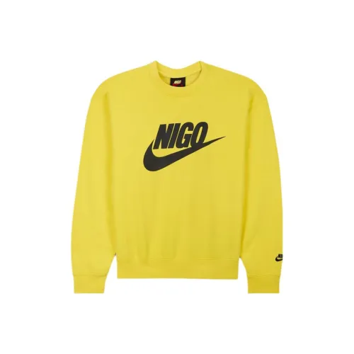 Nike x Nigo FW24 Толстовка Унисекс Желтый