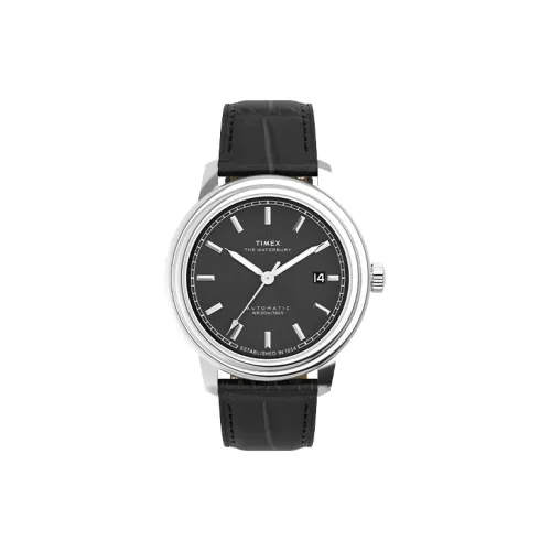 TIMEX Автоматический Механический Механизм Мужские Часы 41 мм Черный