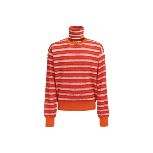 Marni Свитер Мужской Lava Оранжевый