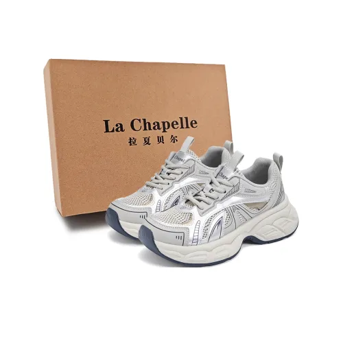 La Chapelle массивные кроссовки Low Top Серебристо-серый Женские