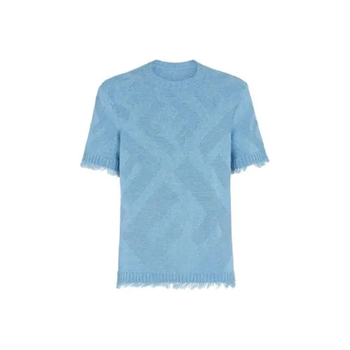 FENDI Синие Мужские Свитера