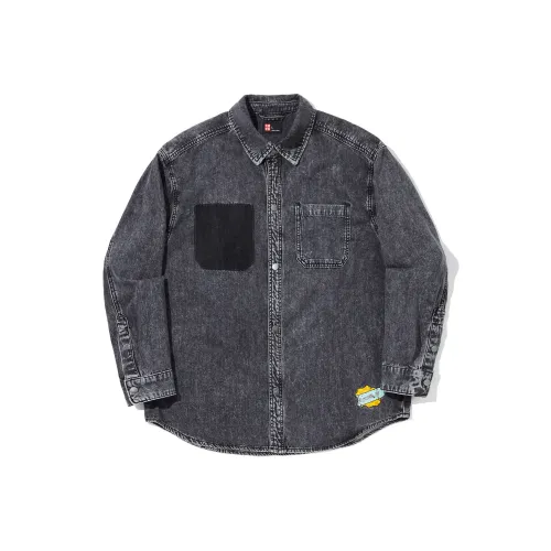 LINING Черные Мужские Рубашки