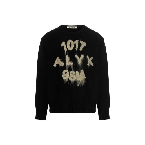 1017 ALYX 9SM совместный черный мужской свитер