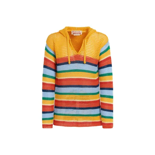 MARNI X NO VACANCY INN Co Бренд Апельсин Мужские Свитеры