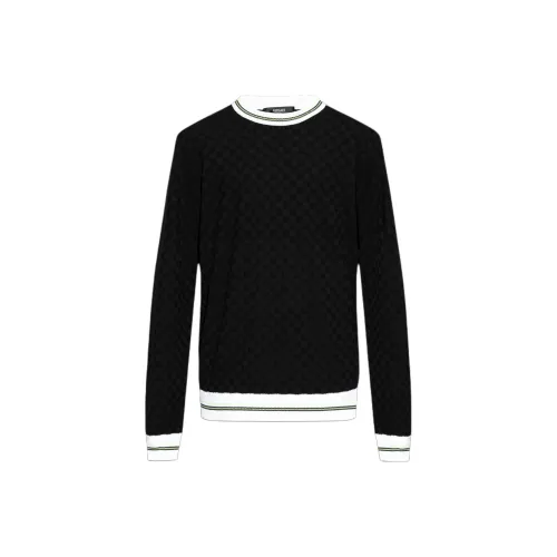 VERSACE Мужские черные свитеры