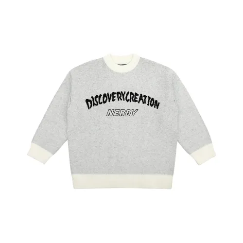 Nerdy Серый Унисекс Свитеры
