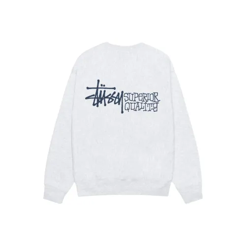 Stussy Праздника FW24 SUPERIOR Качество CREW SWEATSHIRT Унисекс