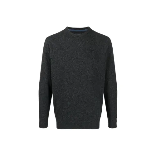 BARBOUR SS23 Свитер Унисекс Угольный Серый