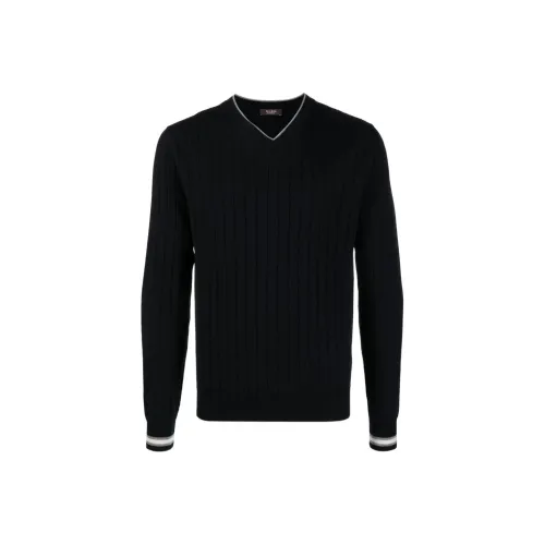 PESERICO Свитер Мужской Темно-синий