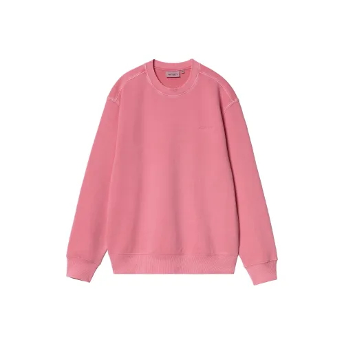 Carhartt WIP Duster Script Sweat Толстовка Мужская Розовая