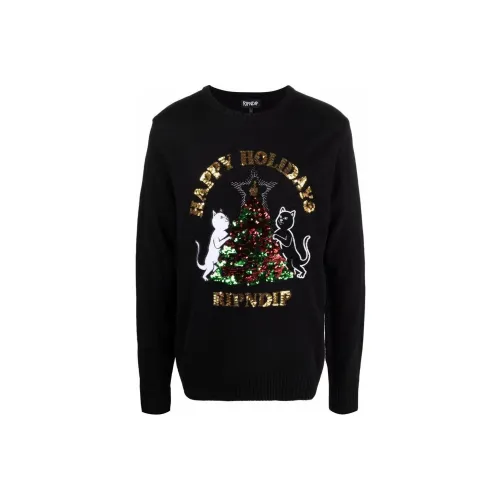 RIPNDIP Черные Мужские Свитера