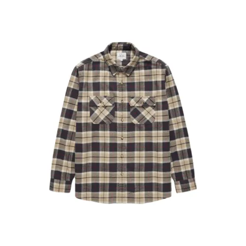 Levis JJJJound collaboration Хаки Унисекс Рубашки