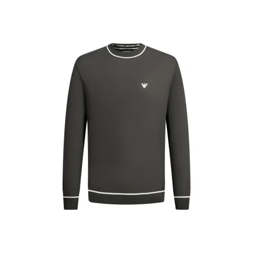 EMPORIO ARMANI FW24 Свитер Мужской Кофе