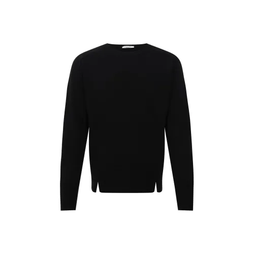 Valentino Кашемир Свитер Мужской Черный