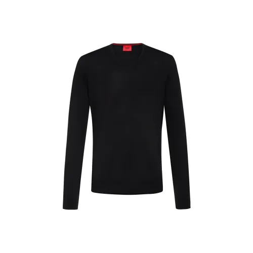 Hugo Boss Черные Мужские Свитера