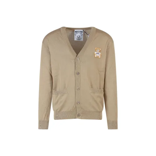 MOSCHINO Бежевые Мужские Свитера