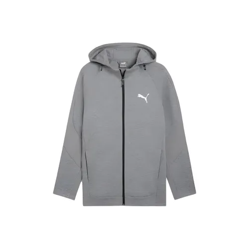 PUMA EVOSTRIPE Толстовка Мужская Серого цвета