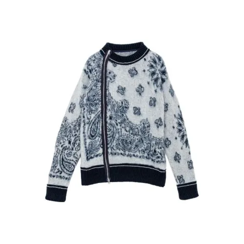 Sacai 2022 Holiday Collection Синий с Белым Lettering Мужские Свитеры