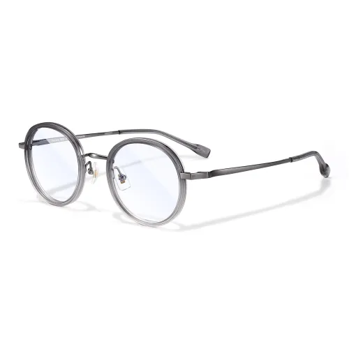 PULAIS Пластиковая оправа Титан Круглая Оправа для очков Унисекс