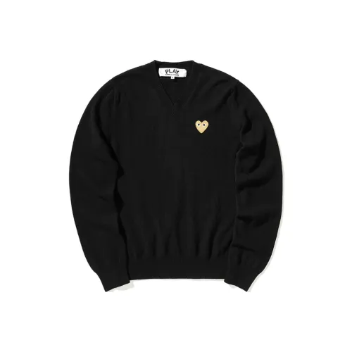 CDG Play Черные Мужские Свитера