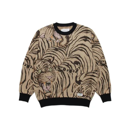 WACKO MARIA Wacko Maria X Tim Lehi Joint Collection Коричневый Унисекс Свитеры