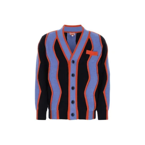 KENZO Синие Черные Мужские Свитера
