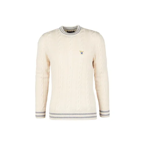 BARBOUR FW22 Трикотаж Мужской Белый