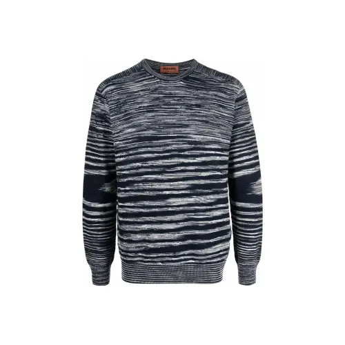 MISSONI Черный Белый Мужские Свитера