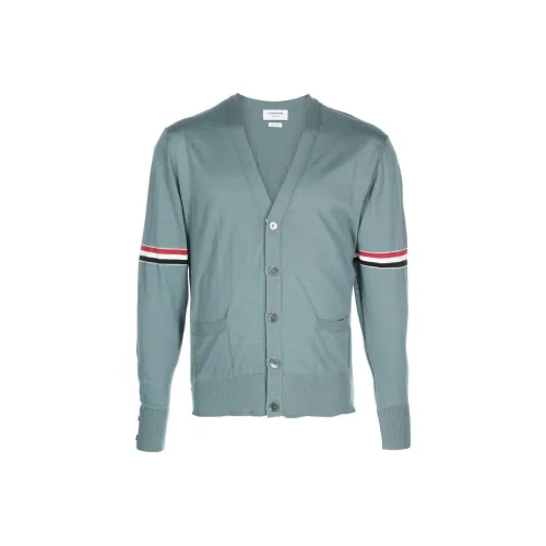 THOM BROWNE Синий Мужской Свитеры